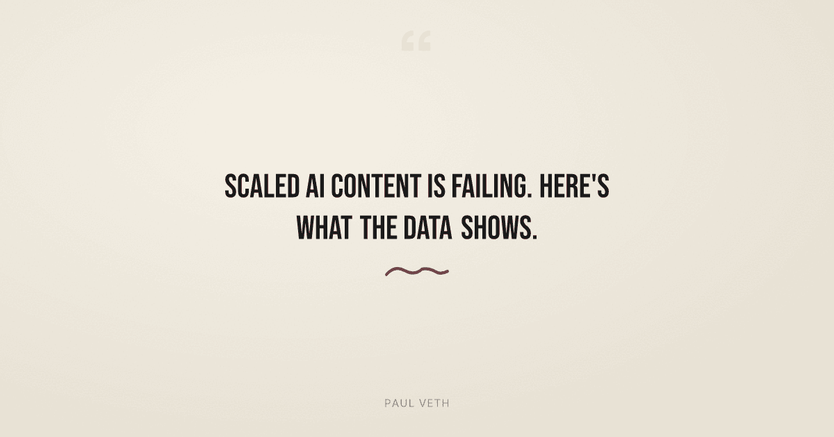 2026 Content Authority Trends: Why AI Volume Is Losing