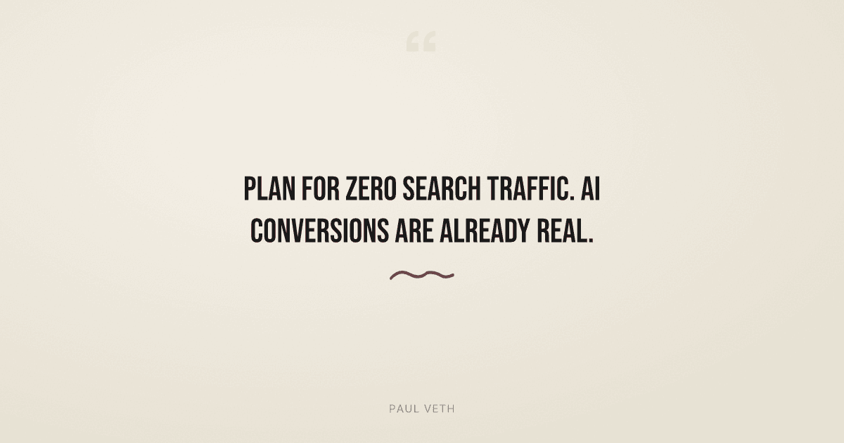 AI Search 2026: Zero Traffic, Real Conversions, New Rules