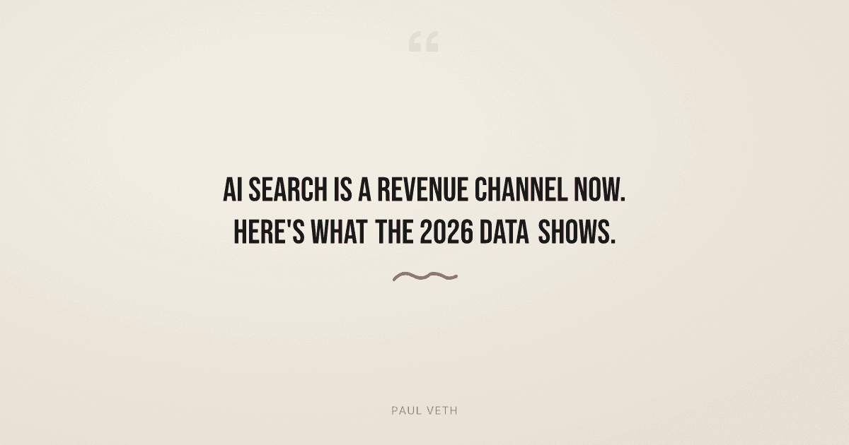 AI Search Visibility 2026: The Data Every Builder Must See