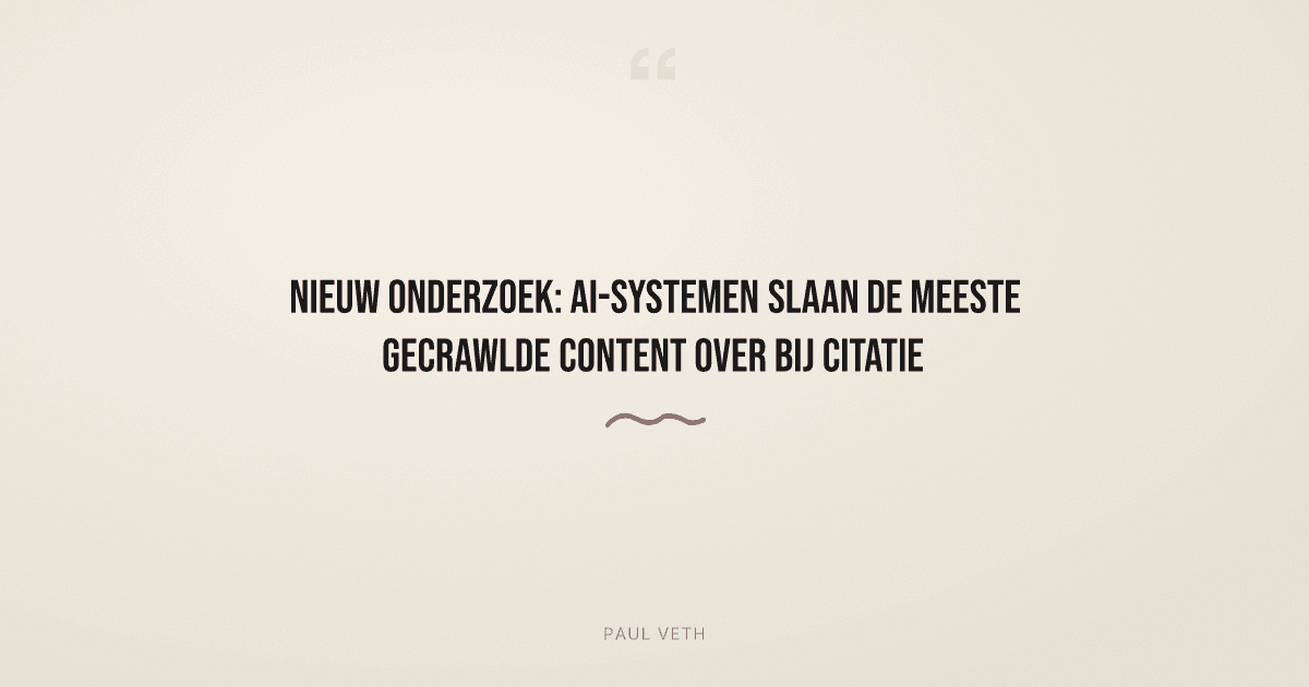 Onderzoek toont aan: AI-zoekmachines hebben een citatieprobleem