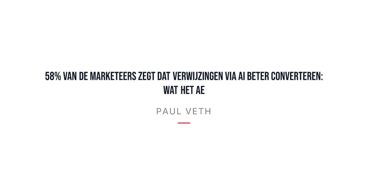 Onderzoek toont aan: bezoekers via AI converteren beter. Wat AEO-data laat zien