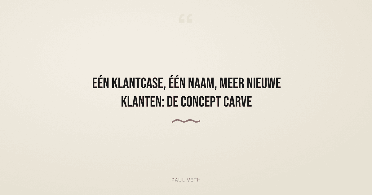 Wat is de Concept Carve en waarom citeren AI-systemen jou dan vaker?
