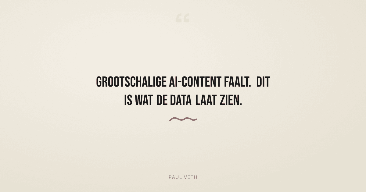 Content-autoriteit in 2026: waarom AI-volume verliest