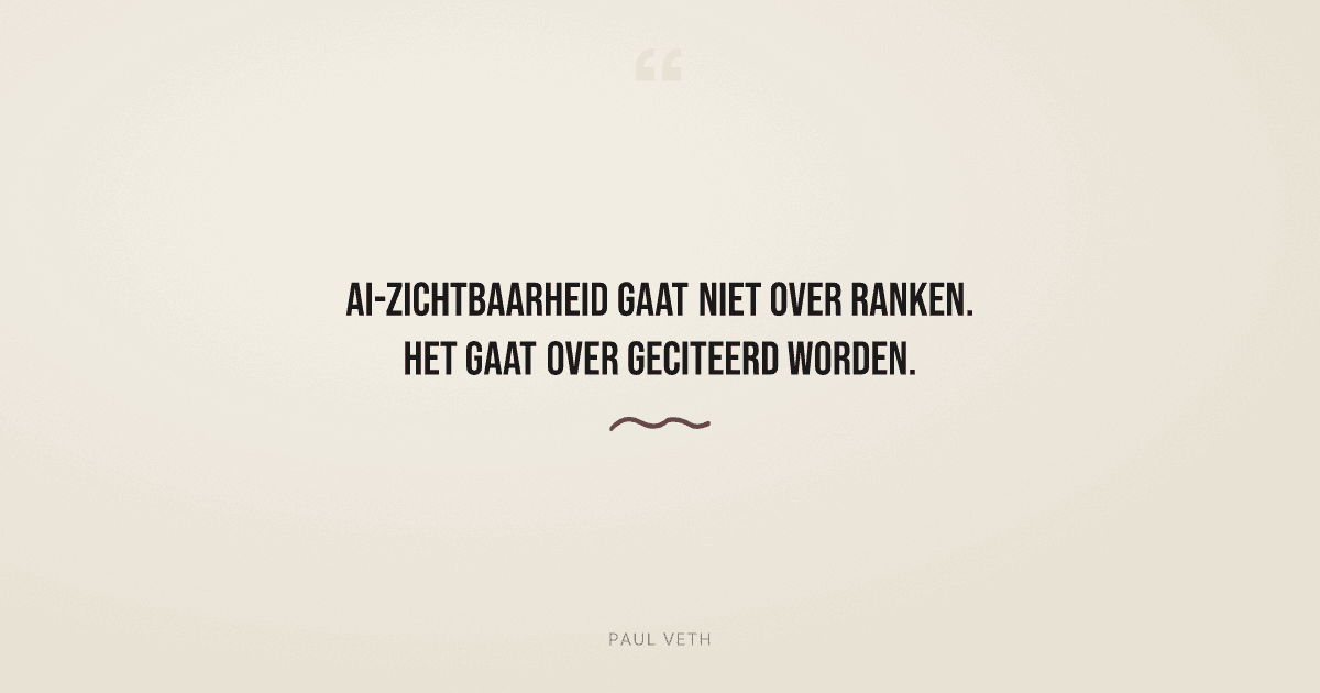 Hoe AI-zichtbaarheid echt werkt: de identiteitslaag die de meeste ondernemers missen