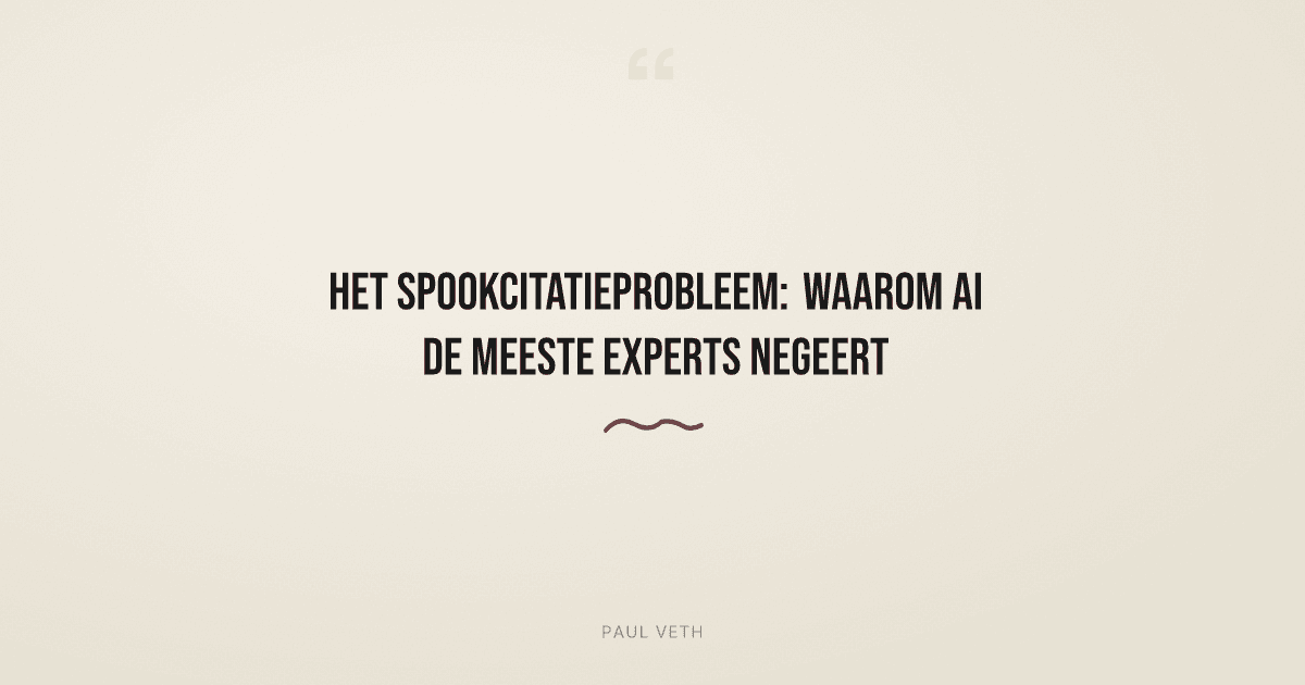 Hoe AI-zoekmachines bepalen wie ze noemen (en wie onzichtbaar blijft)