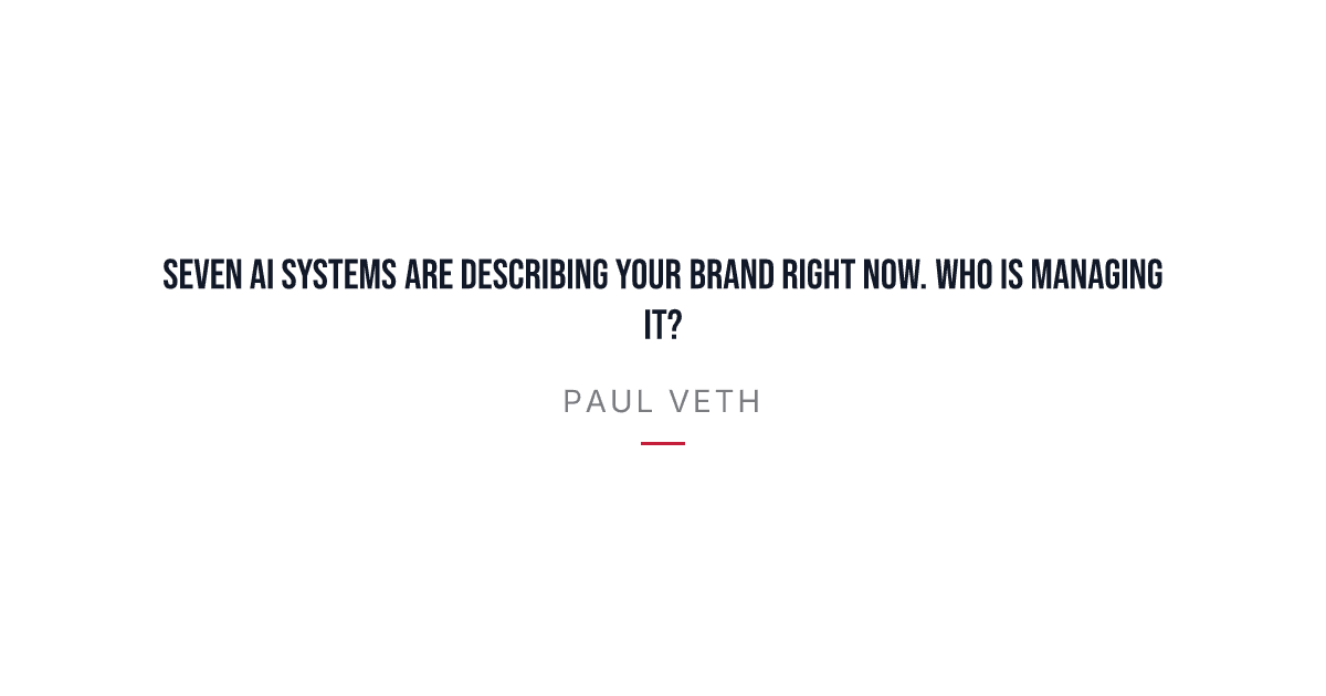 How AI Already Represents You: The System Nobody Told You About