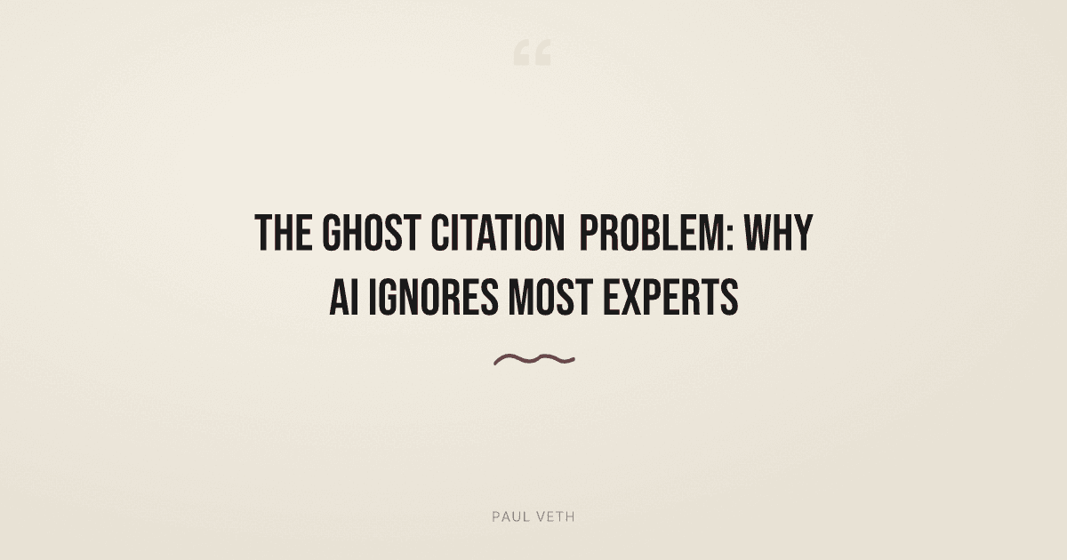 How AI Search Actually Decides Who Gets Cited (And Who Stays Invisible)