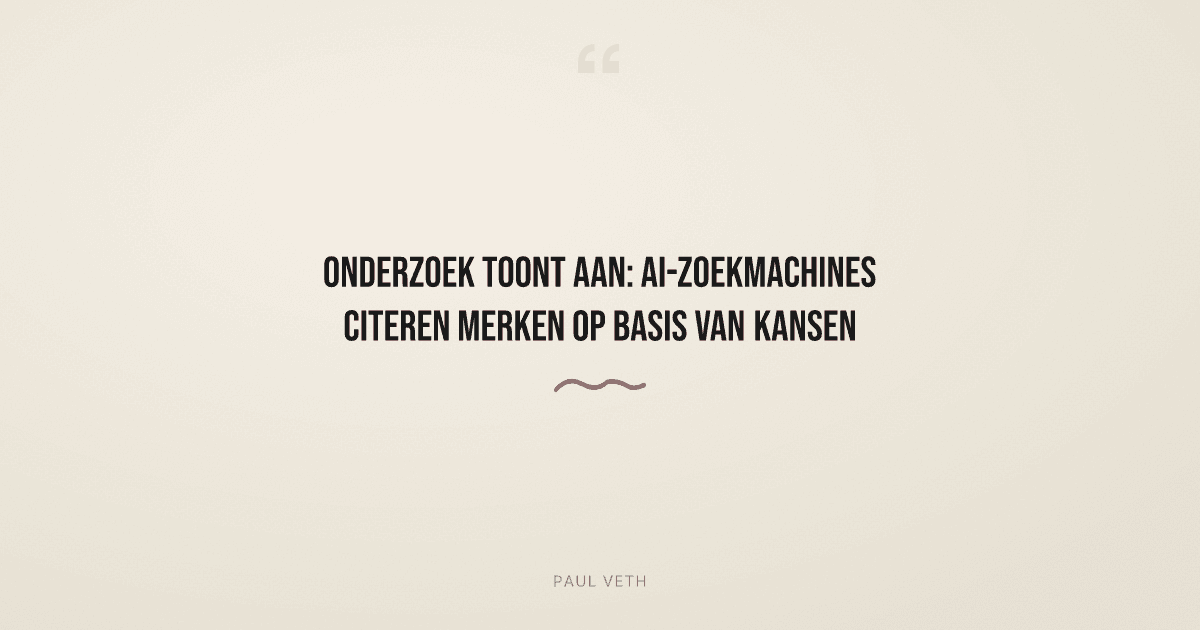 Nieuw onderzoek: hoe AI-zoekmachines bepalen wie geciteerd wordt