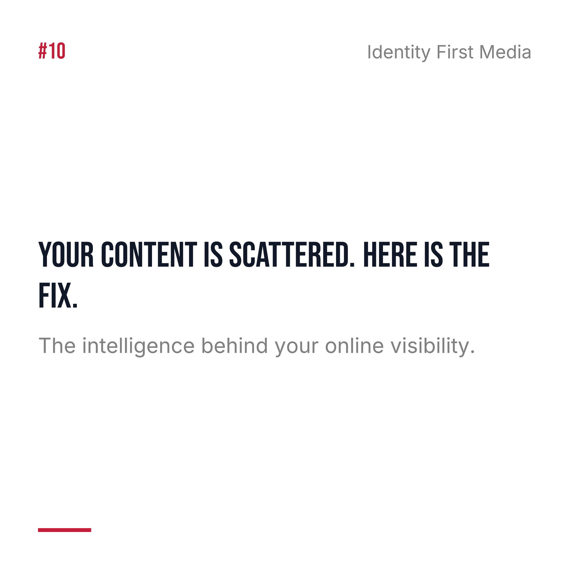 The Defendable Position: Fix Your Scattered Content