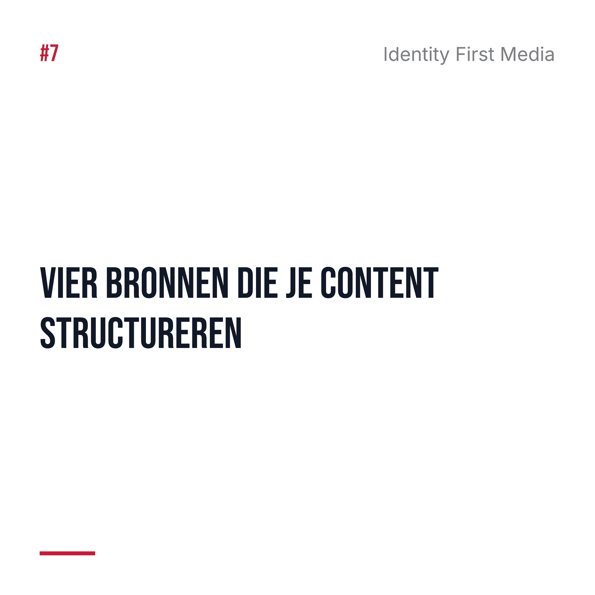 Vier bronnen die je online zichtbaarheid structureren